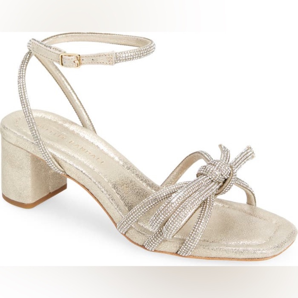 Loeffler Randall Mikel Bow Sandal Heel women’s